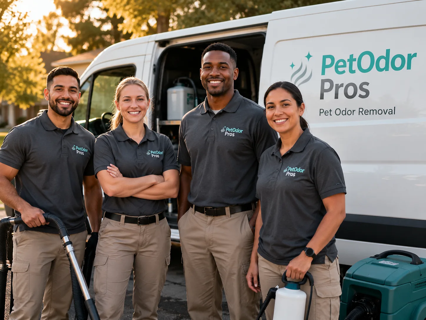 Pet Odor Removal team serving Colbert, OK